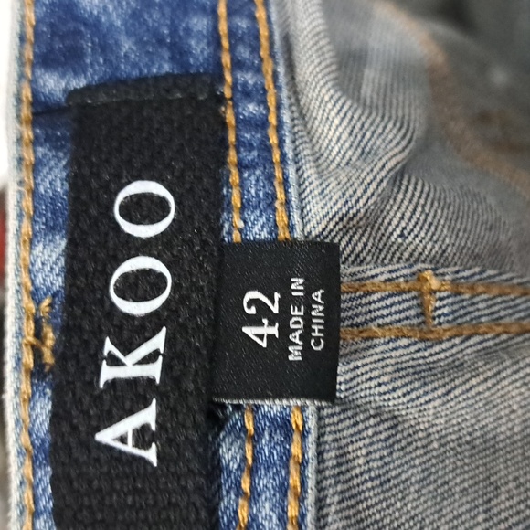 Akoo Shockwave Jean Short in Kir Royal - Picture 8 of 8